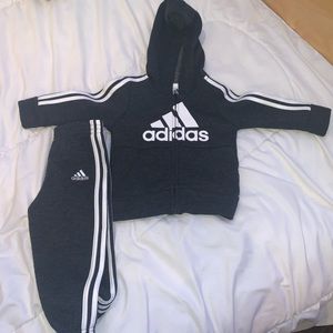 Adidas sweater and sweat pants